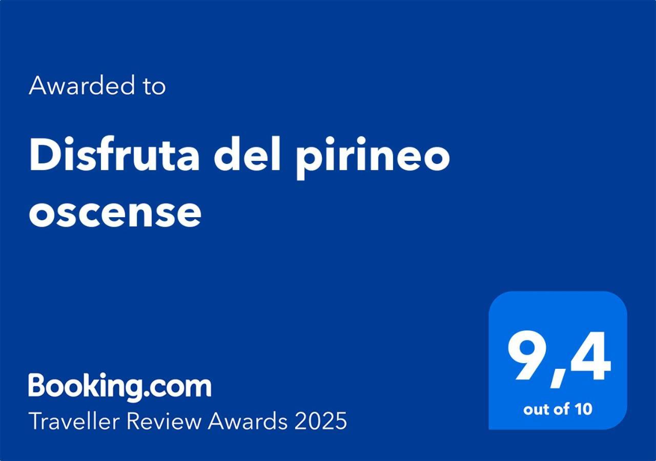 Ferienwohnung Disfruta Del Pirineo Oscense Sabiñánigo Exterior foto